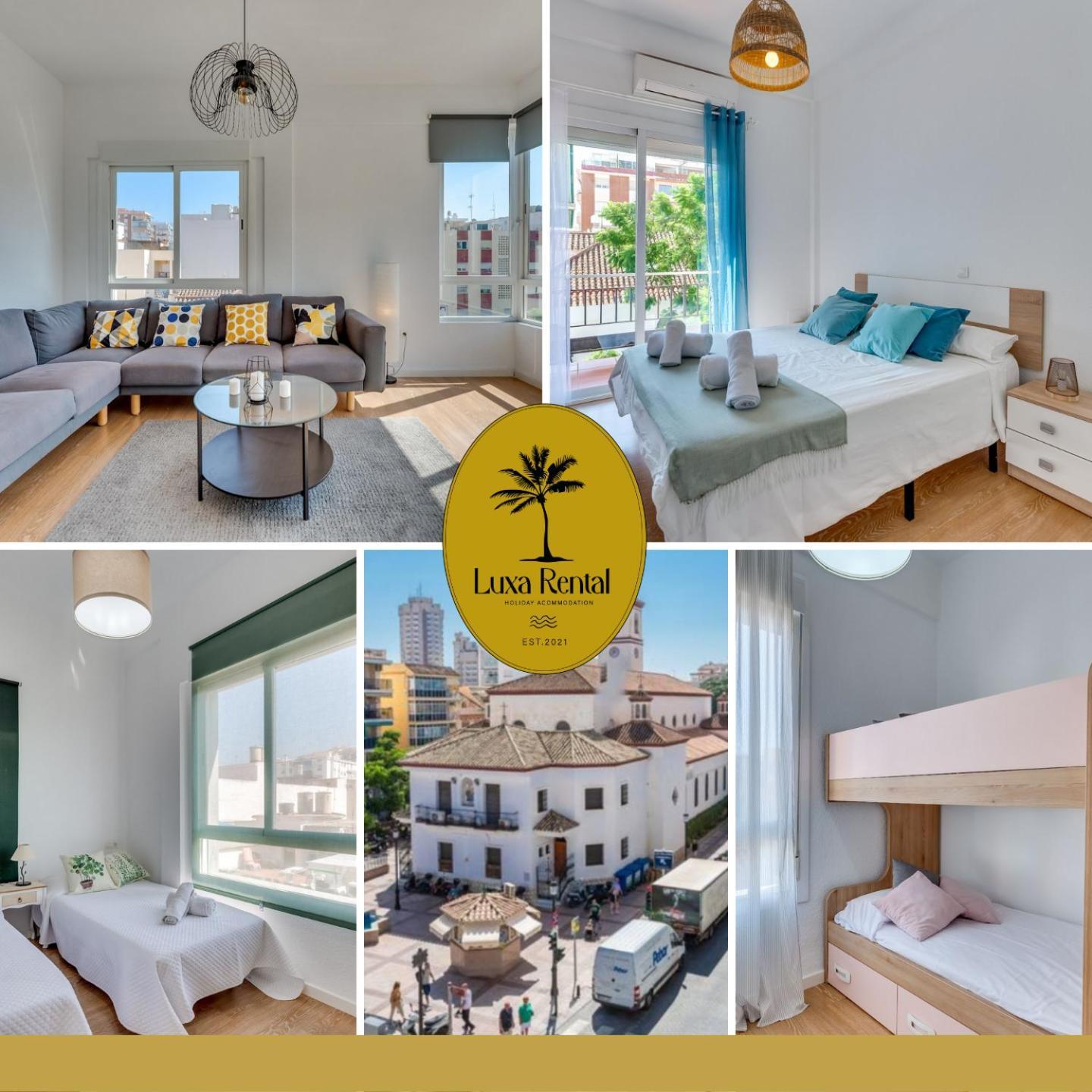 Lxr Vistahermossa 3Bdr. Apt Next To Sea Фуeнхирола Екстериор снимка